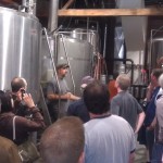 J.J. Phair of E.J. Phair gives a tour of the brewhouse