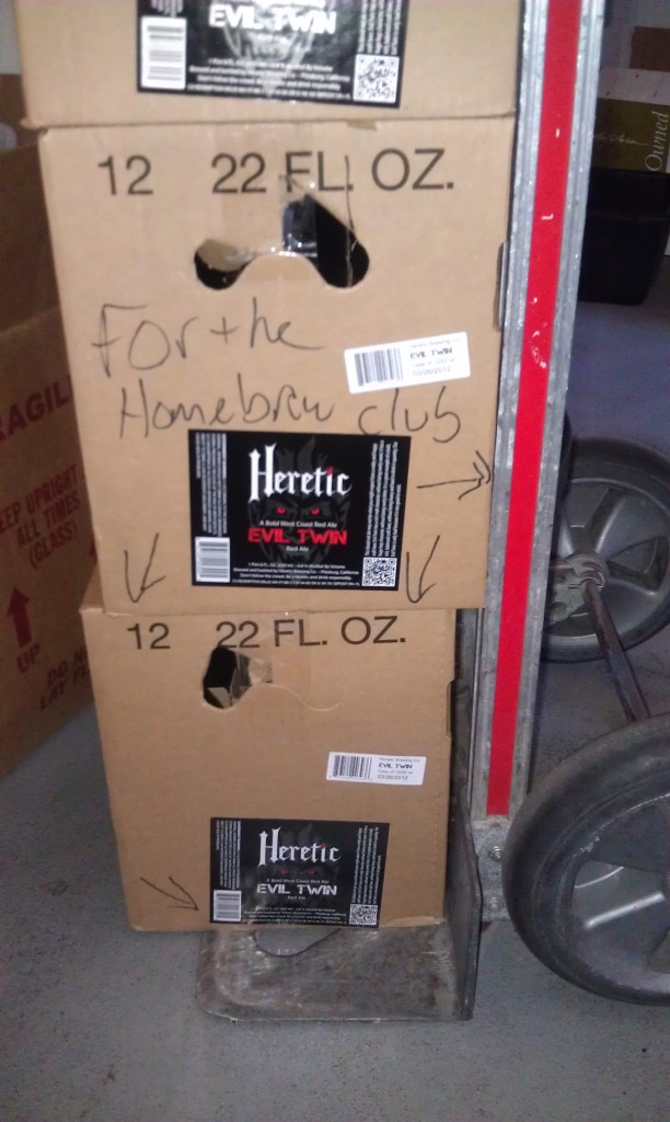 Take home goodies from Heretic. Thanks, Jamil!